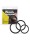 Rude Rider Silicone Cock Ring Thin 3-Set Black