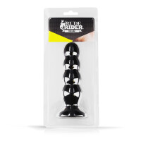 Rude Rider Sparkling Anal Plug Large Black