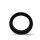 Rude Rider Ball Stretcher Liquid Silicone 40mm Black