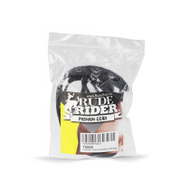 Rude Rider Ball Gag Diamond Pattern Black