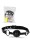 Rude Rider Ball Gag Diamond Pattern Black