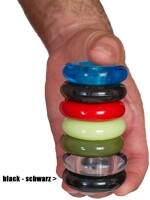 Sport Fucker Chubby Rubber Cockring Black