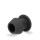 Rude Rider Hollow Anal Plug Large Black