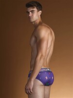 Supawear Sprint Cacti Brief Underwear Prickly Purple