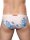 2Eros Print V20 Swim Briefs Swimwear Tahiti Peach