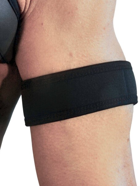 Rude Rider Neoprene Puppy 2 Biceps Straps Black