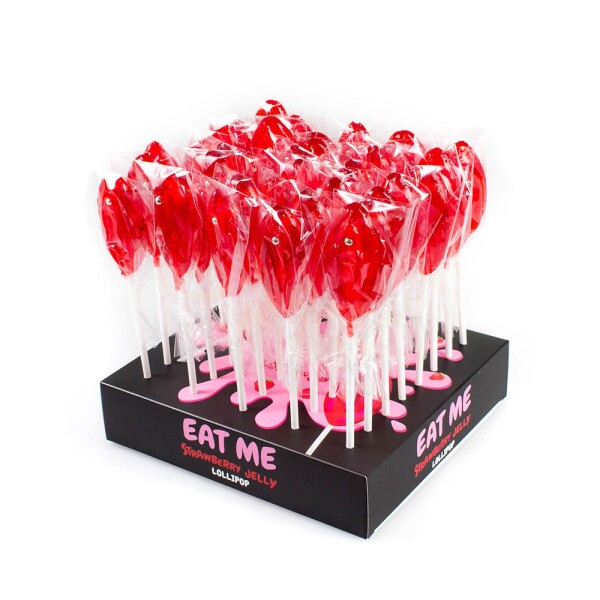 STRAWBERRY VULVA LOLLIPOP DISPLAY (40 UNITS)
