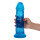 Leone Transparent Blue Dildo
