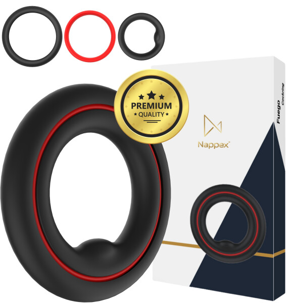 Cockring Nappex™ Fuego - Premium Cockrings (10 Sprachen)