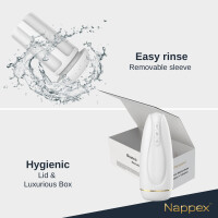 Masturbator - Nappex™ Branco White - Premium Mastubators (10 Languages)