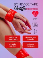 Bondage Tape Vanilla Endorphin Red