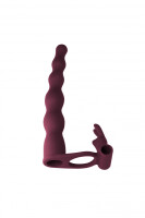 Strap-on Pure Passion Jungle Bunny Wine red