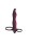 Strap-on Pure Passion Flirtini Wine red