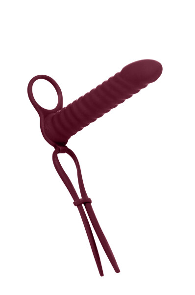 Strap-on Pure Passion Rori Wine Red