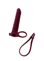 Strap-on Pure Passion Rori Wine Red
