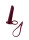 Strap-on Pure Passion Rori Wine Red