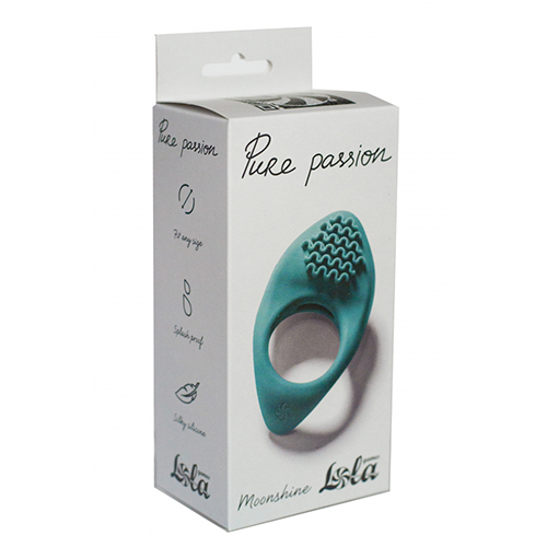 Pure Passion Erection Vibroring Pure Passion Moonshine Green