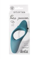 Erection vibroring Pure Passion Stardust Green
