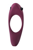 Erection vibroring Pure Passion Lunar Wine red