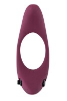 Erection vibroring Pure Passion Lunar Wine red