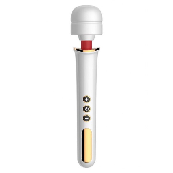 Stimulator-Massager Super Powerful USB White 10 Function