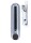 Boss Series - Vibrator - Strong Bullet Vibrator Silver/Black USB 10 Function