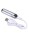 Boss Series - Vibrator - Strong Bullet Vibrator Silver/Black USB 10 Function