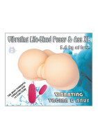 Masturbator-Vibrating Life-Sized Pussy & Ass XL von Boss Series
