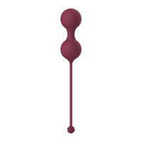 Vaginal balls set Love Story Diva Wine Red
