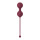 Vaginal balls set Love Story Diva Wine Red