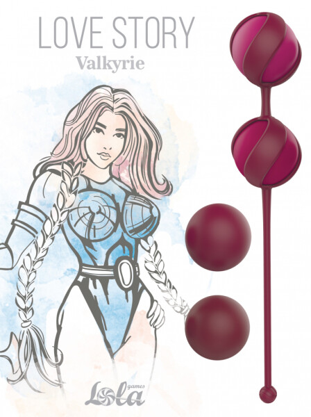 Replacement Vaginal Balls Set Love Story Valkyrie Wine Red