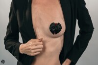 Pasties Burlesque Blaze Black