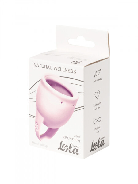 Natural Wellness Orchid Big Menstrual Cup