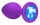 Motions Cutie Medium Purple Light Blue Crystal