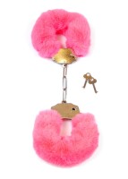 Handcuffs Fetish Boss Series - Furry Cuffs - Pink