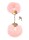 Handcuffs Fetish Boss Series - Furry Cuffs - Light Pink