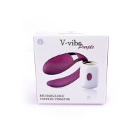Stimulator-V-Vibe Purple USB 7 Function / Remote Control