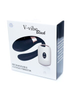 Stimulator-V-Vibe Black USB 7 Function / Remote Control