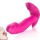 Foxshow - Stimulator - Silicone Panty Vibrator and Pulsator USB 10 Function / Heating - Pink