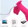 Foxshow - Stimulator - Silicone Panty Vibrator and Pulsator USB 10 Function / Heating - Pink