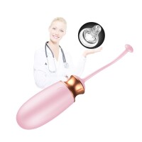 Foxshow - Remote Control Egg - Vibrating Silicone Love EGG USB 10 Function / Heating / Voice Control