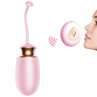 Foxshow - Remote Control Egg - Vibrating Silicone Love EGG USB 10 Function / Heating / Voice Control