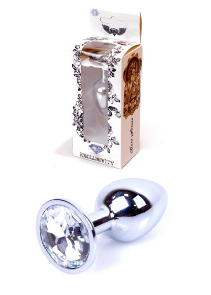 Plug-Jawellery Silver PLUG- Clear