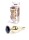 Boss Series Gold BUTT PLUG- Black