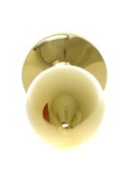 Gold Plug - Schmuck mit Rose - Rot