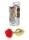 Gold Plug - Schmuck mit Rose - Rot