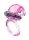 Boss Series Piercie-Rabbit Vibro CockRing Pink