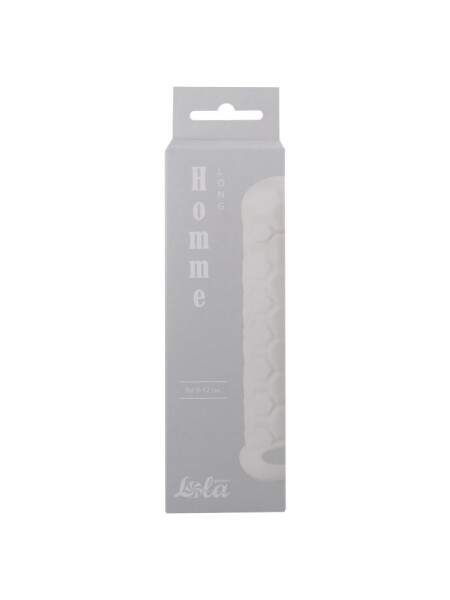 Penis sleeve Homme Long White for 9-12 cm