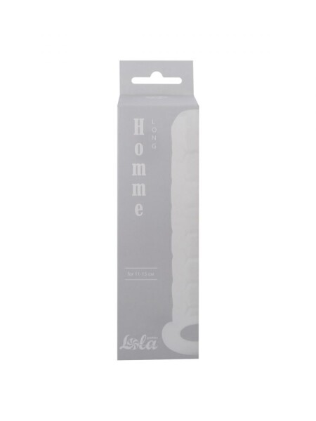 Penis sleeve Homme Long White for 11-15 cm