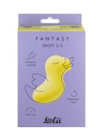 Rechargeable vacuum stimulator Fantasy Ducky 2.0 Yellow